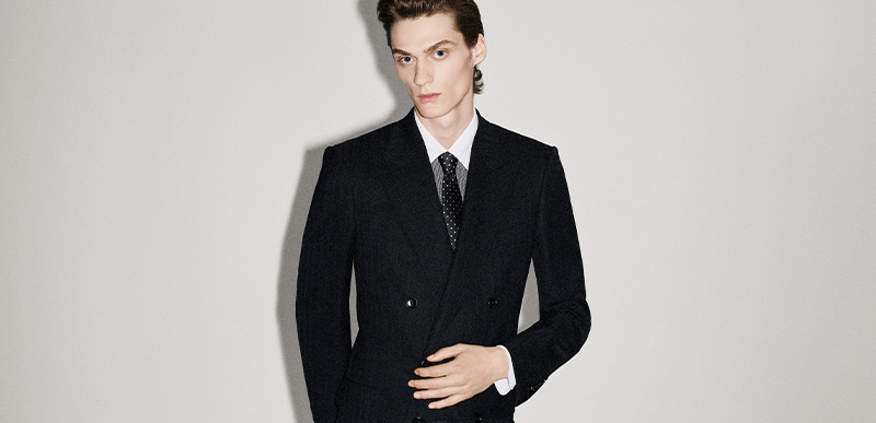 COTTON MODAL RIB HENLEY | TOM FORD Fashion